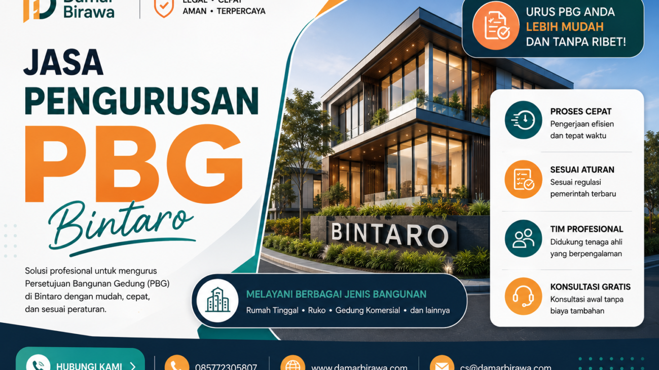 Jasa Pengurusan PBG Bintaro