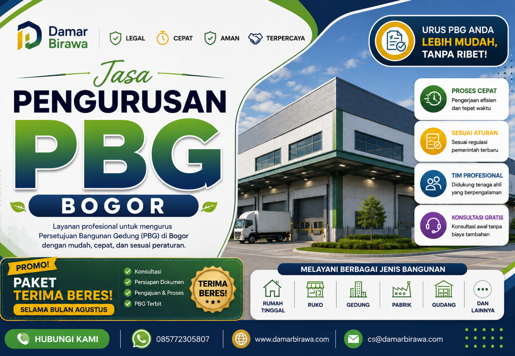 Jasa Pengurusan PBG Bogor