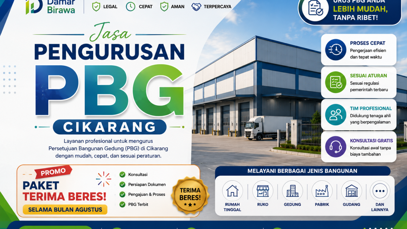 Jasa Pengurusan PBG Cikarang