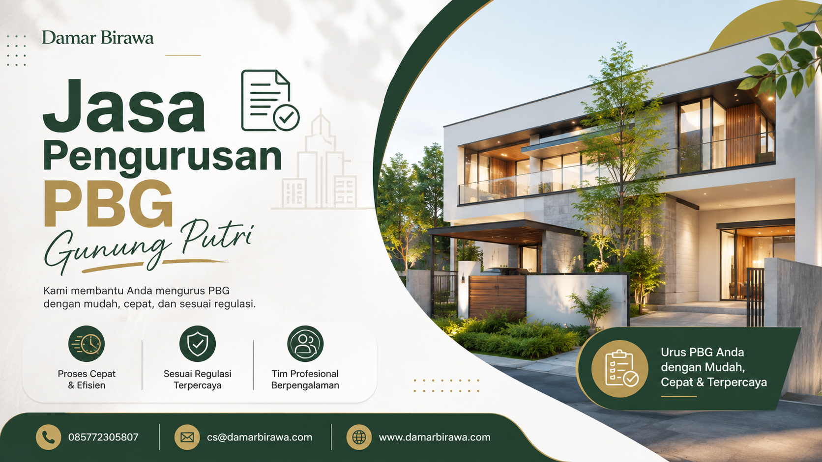 Jasa Pengurusan PBG Gunung Putri