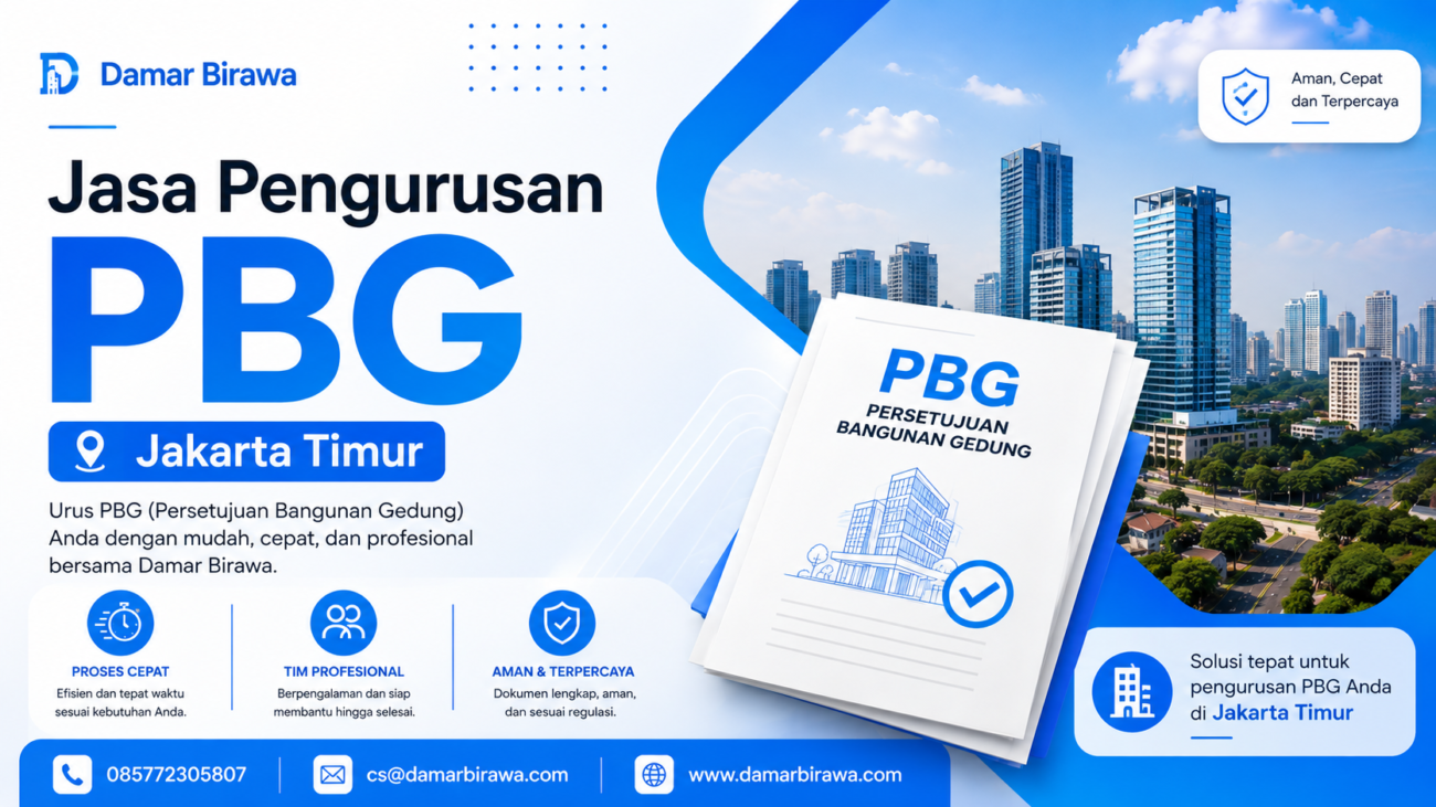 Jasa Pengurusan PBG Jakarta Timur