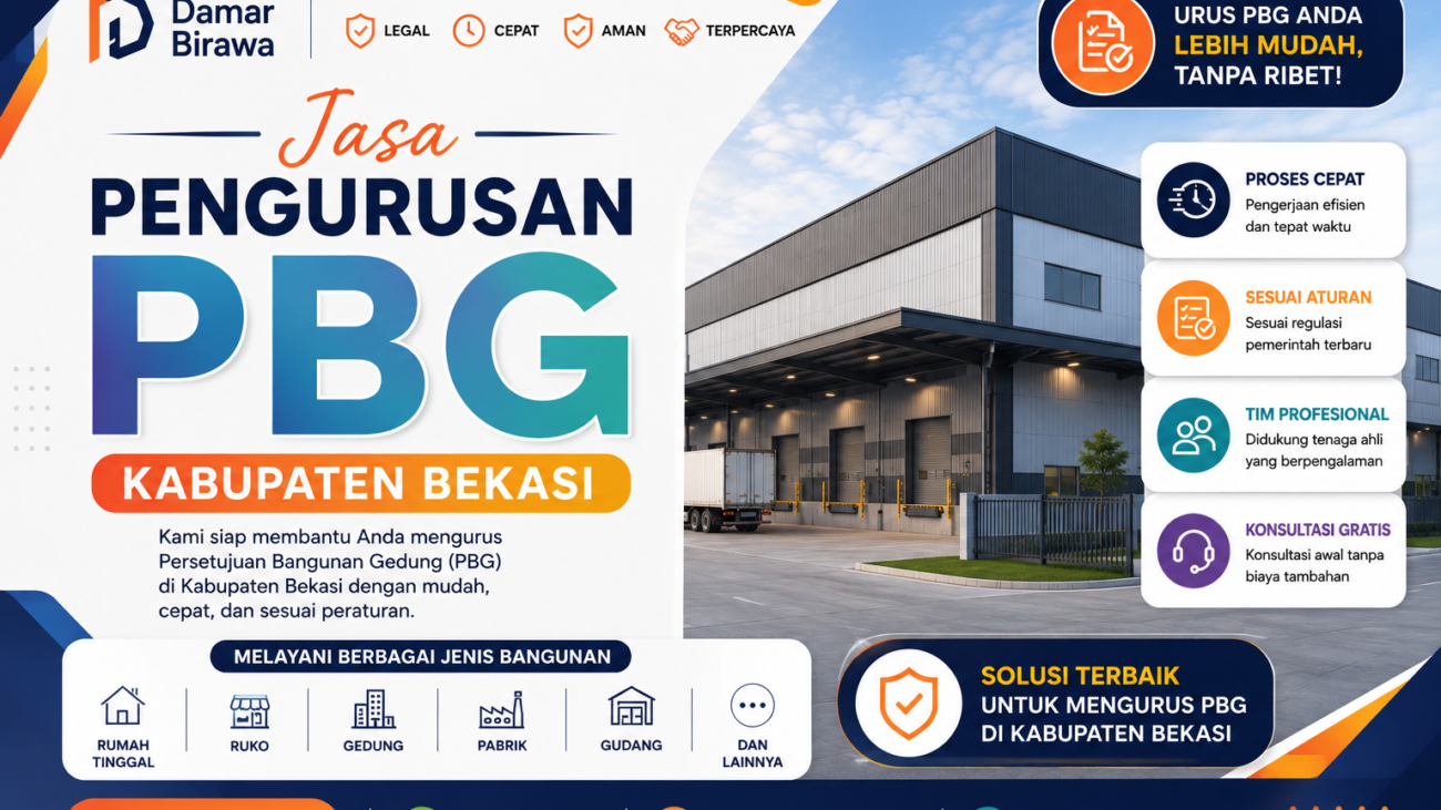 Jasa Pengurusan PBG Kabupaten Bekasi