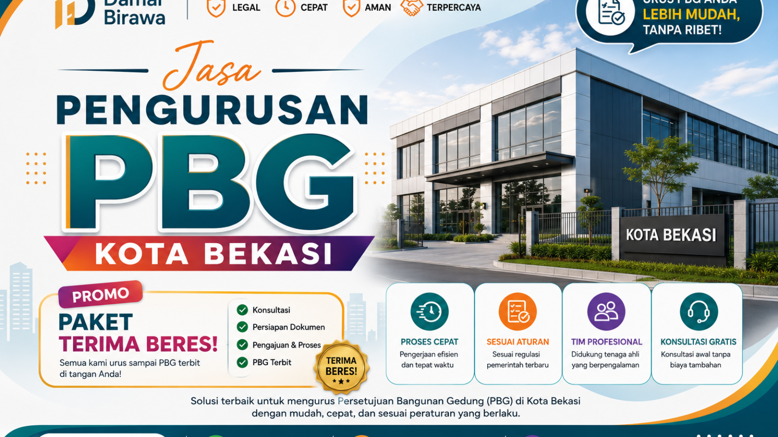 Jasa Pengurusan PBG Kota Bekasi