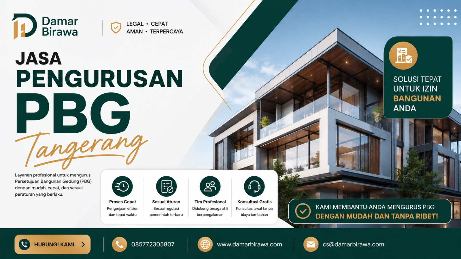 Jasa Pengurusan PBG Tangerang