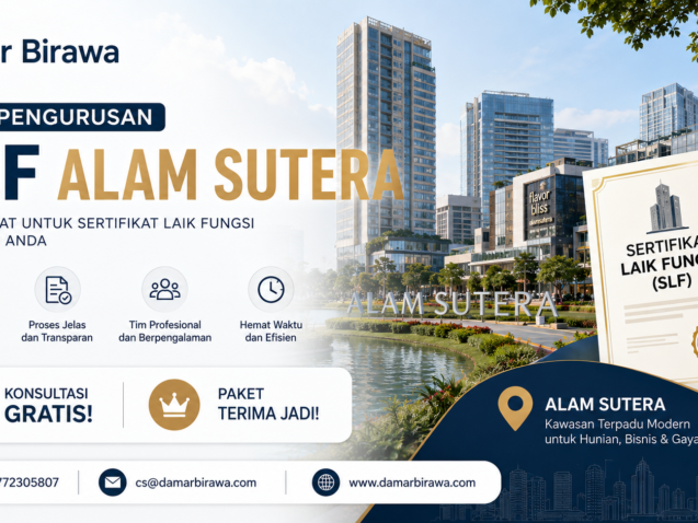 Jasa Pengurusan SLF Alam Sutera