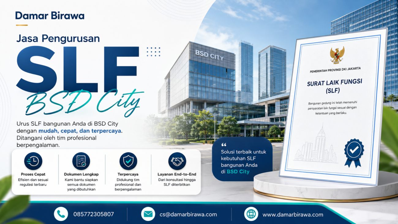 Jasa Pengurusan SLF BSD City