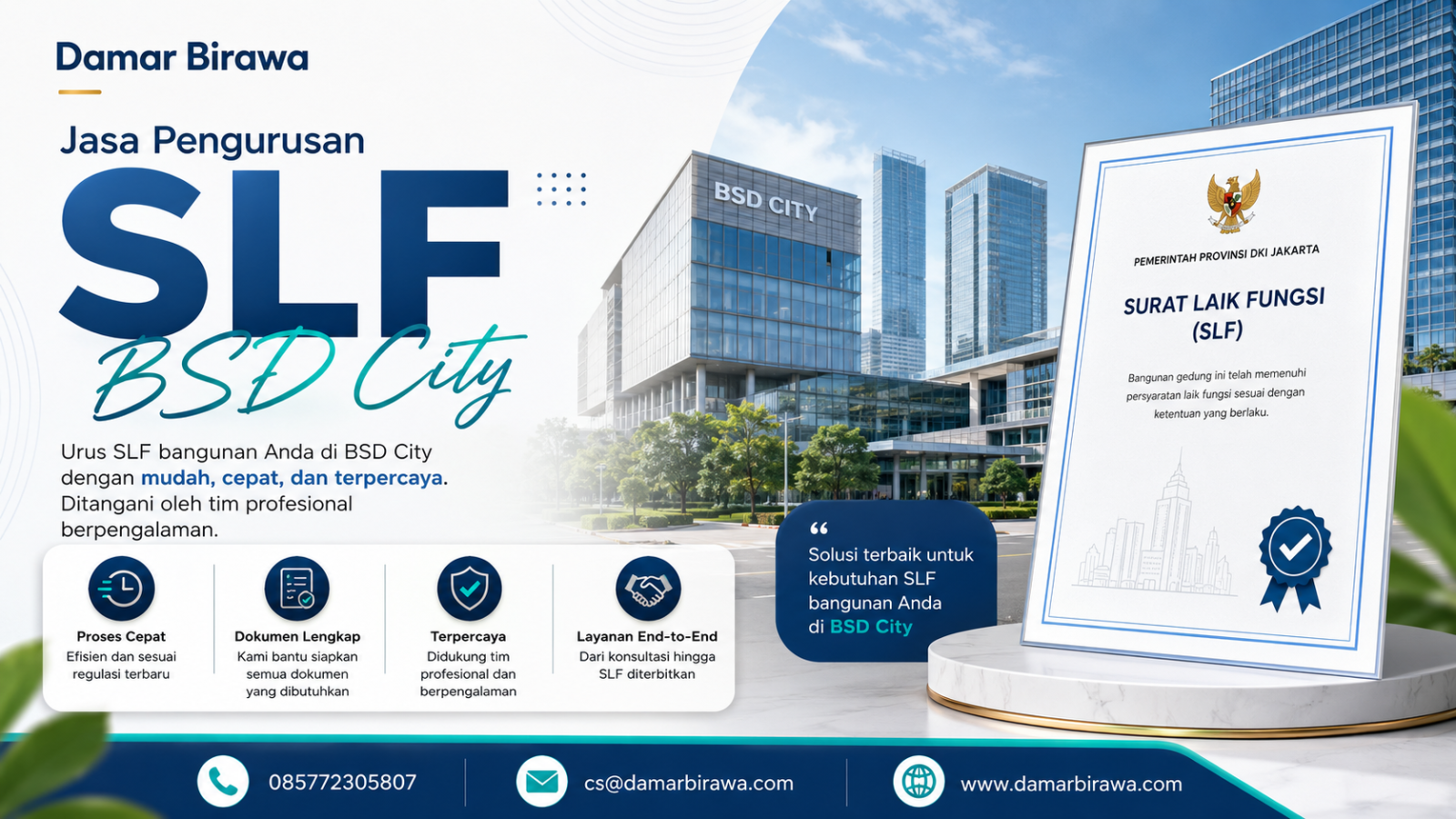 Jasa Pengurusan SLF BSD City