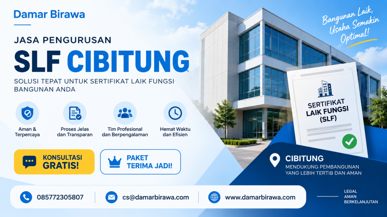 Jasa Pengurusan SLF Cibinong