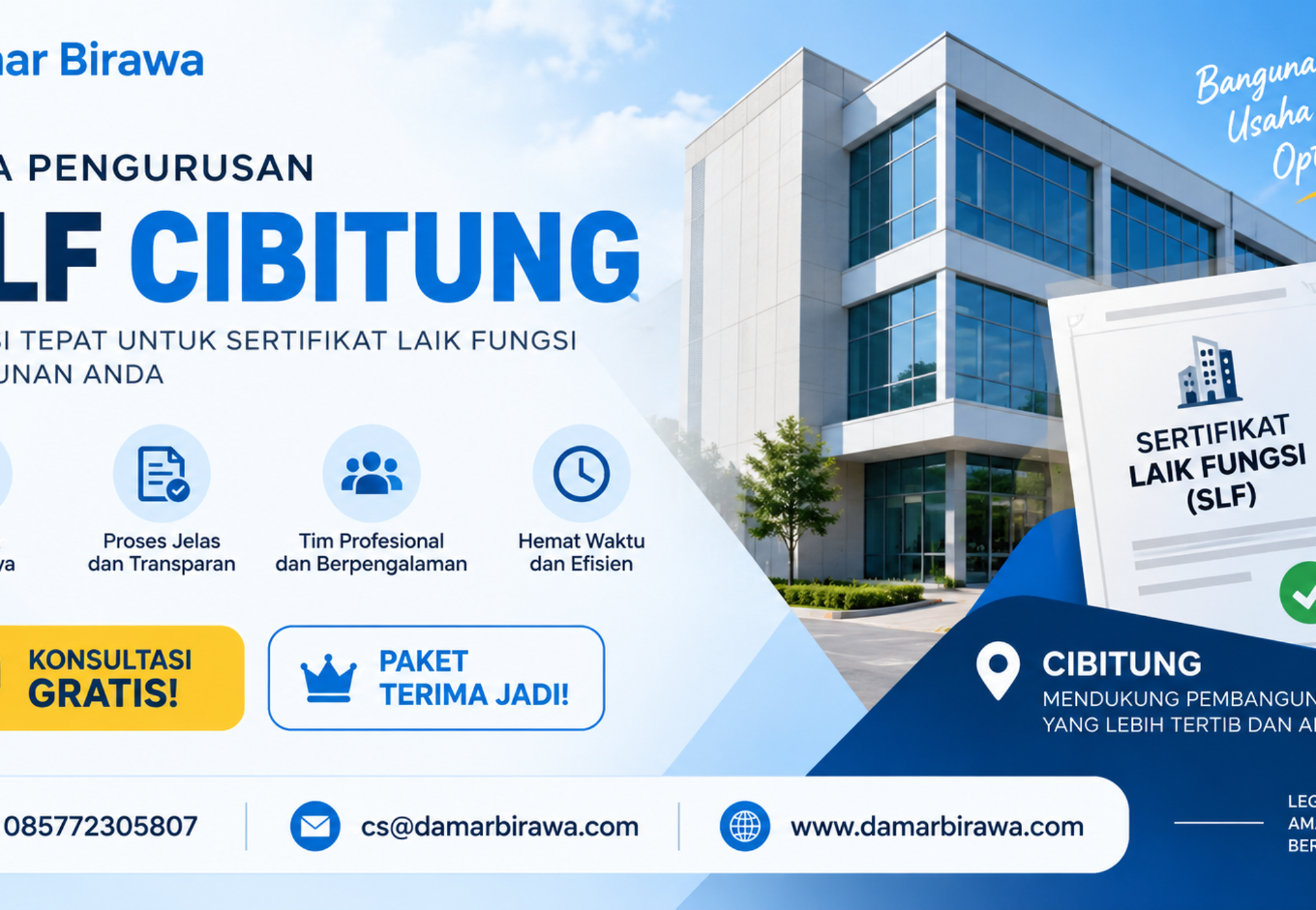 Jasa Pengurusan SLF Cibinong