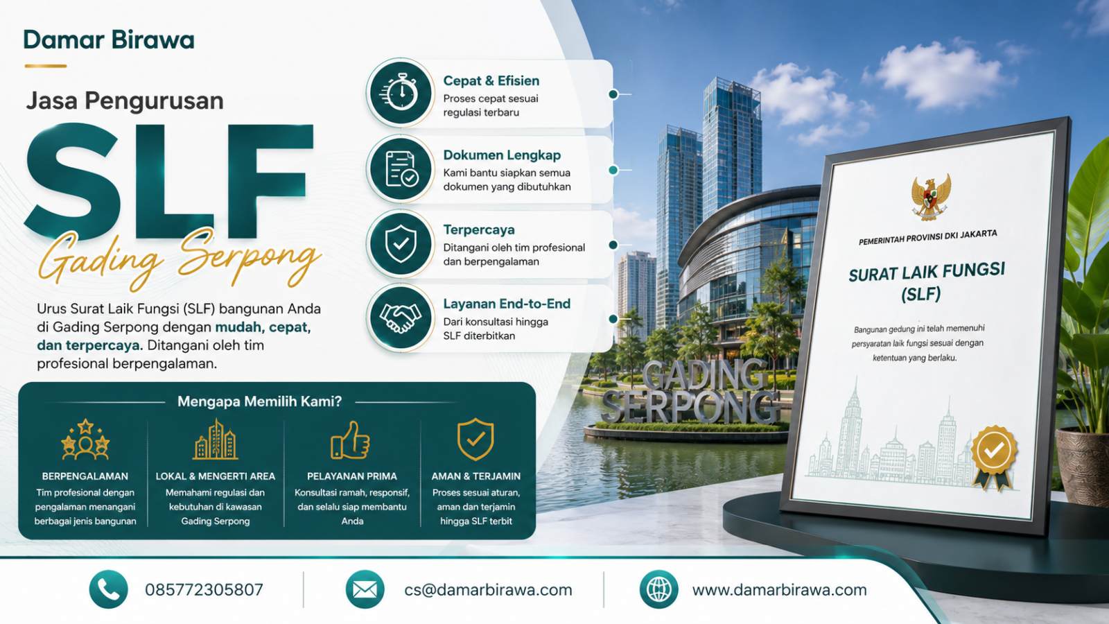 Jasa Pengurusan SLF Gading Serpong
