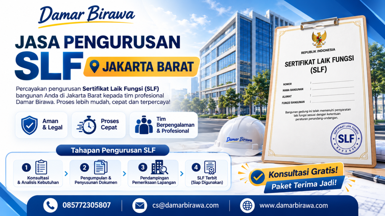 Jasa Pengurusan SLF Jakarta Barat