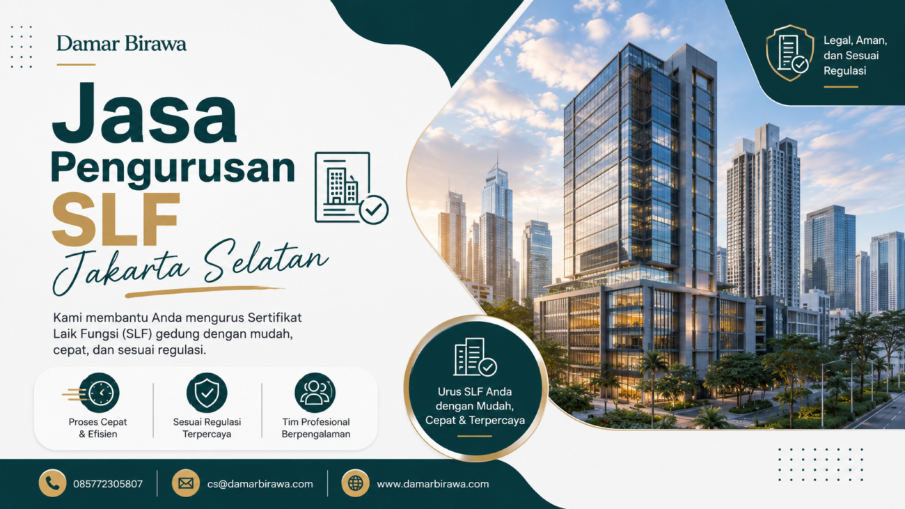 Jasa Pengurusan SLF Jakarta Selatan
