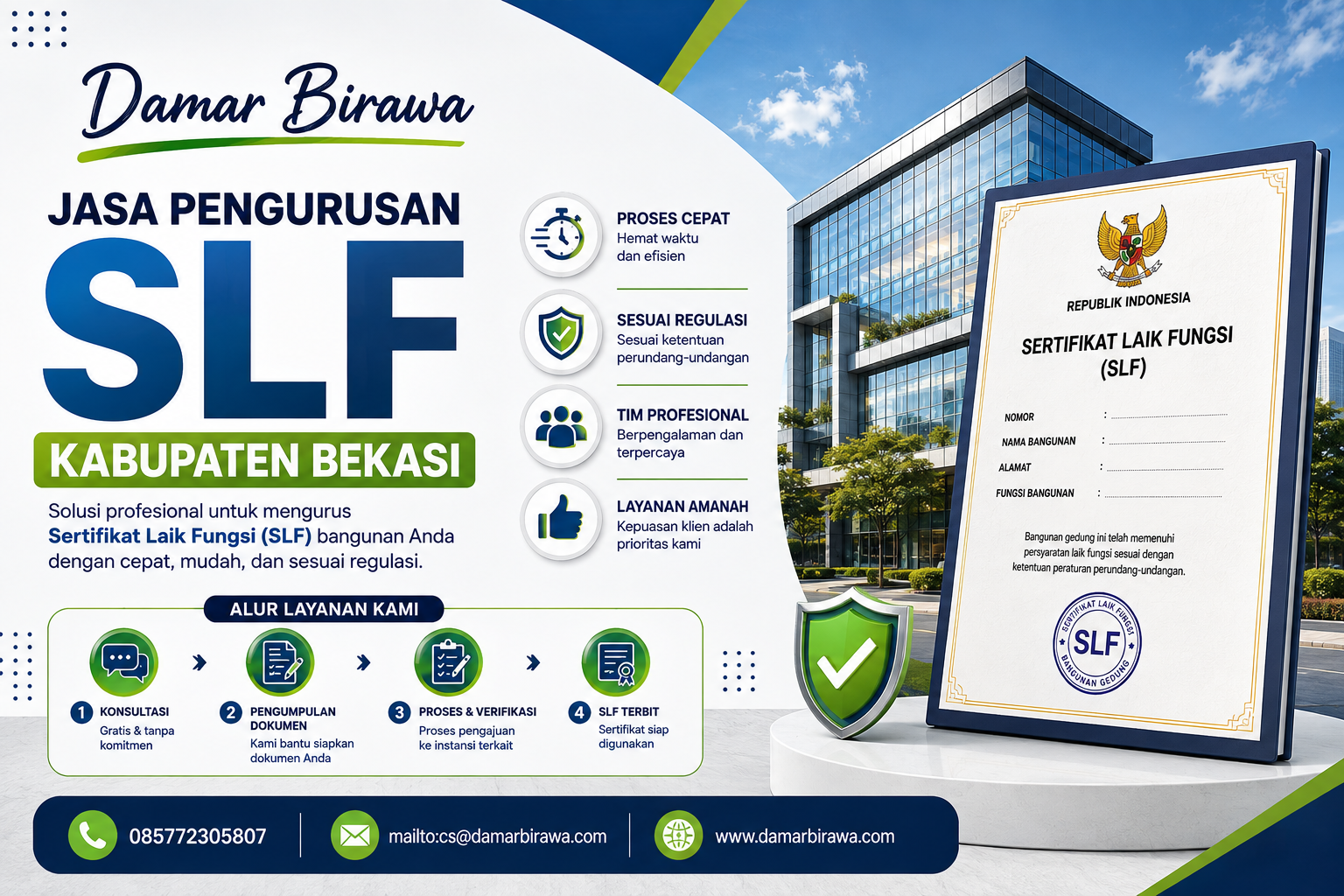 Jasa Pengurusan SLF Kabupaten Bekasi