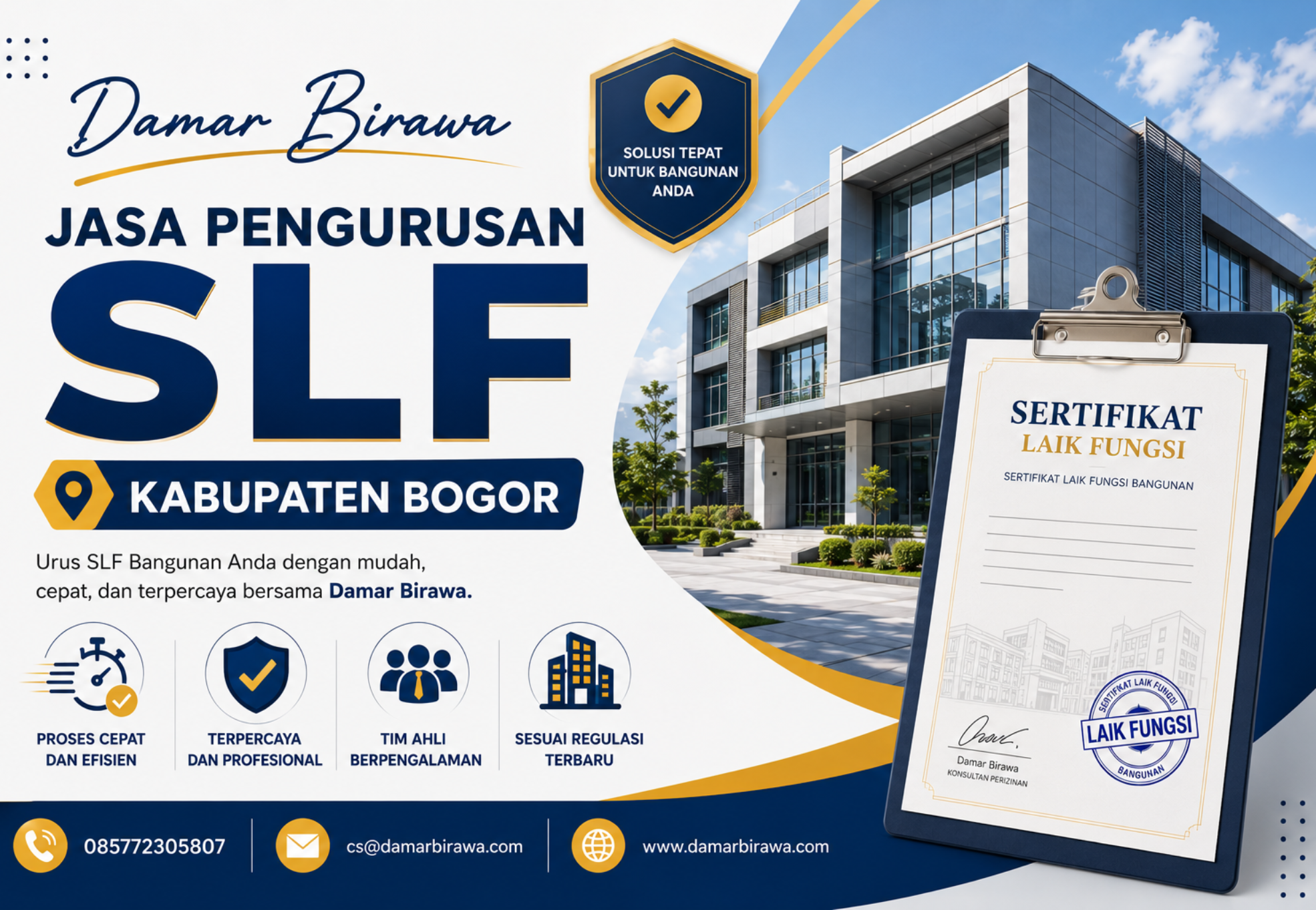 Jasa Pengurusan SLF Kabupaten Bogor
