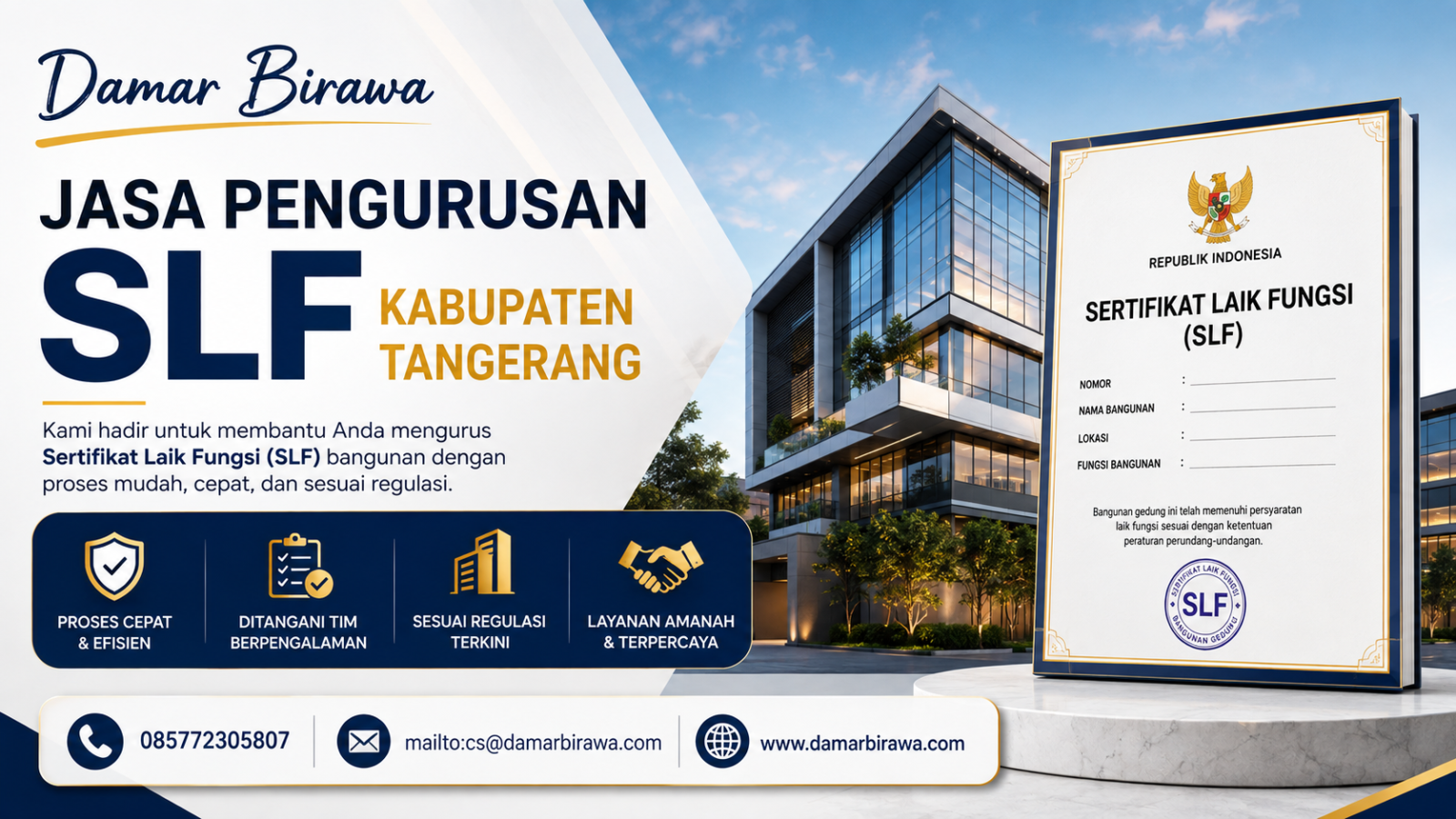 Jasa Pengurusan SLF Kabupaten Tangerang