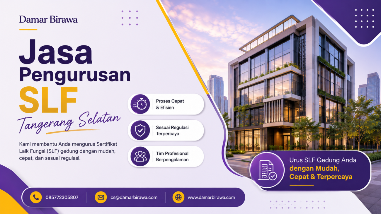 Jasa Pengurusan SLF Tangerang Selatan